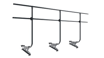 Ограждение кровельное для металлочерепицы Borge, H=1200 мм, L= 3000 мм RAL 7016