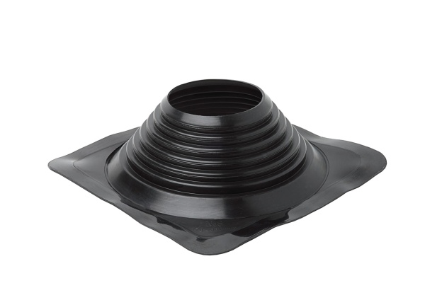 Проходной элемент Master Flash прямой №8, 178-330 мм силиконовый черный