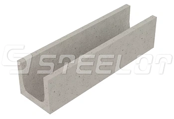 Лоток водоотводный бетонный SteeStart DN100 H120