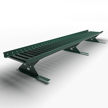 Мостик кровельный для композитной черепицы Roofsystems Prestige композит, L=2450 мм RAL 6005