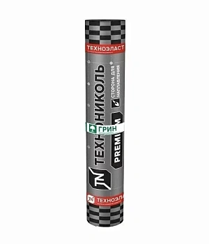 Техноэласт ГРИН ЭПП, 4.0 мм, 1х10 м, рул 10 м²