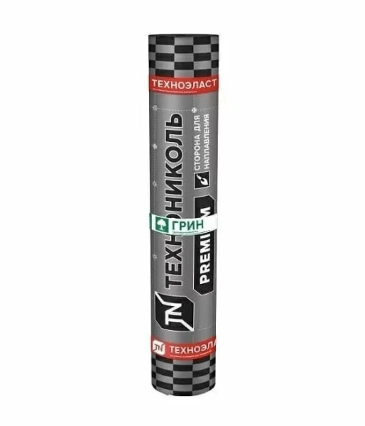 Техноэласт ГРИН ЭПП, 4.0 мм, 1х10 м, рул 10 м²