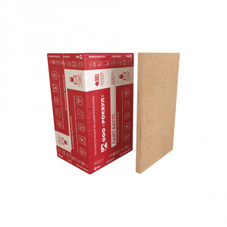 Rockwool Лайт Баттс, 50х600х1000 мм, 6 м², 0.3 м³ уп