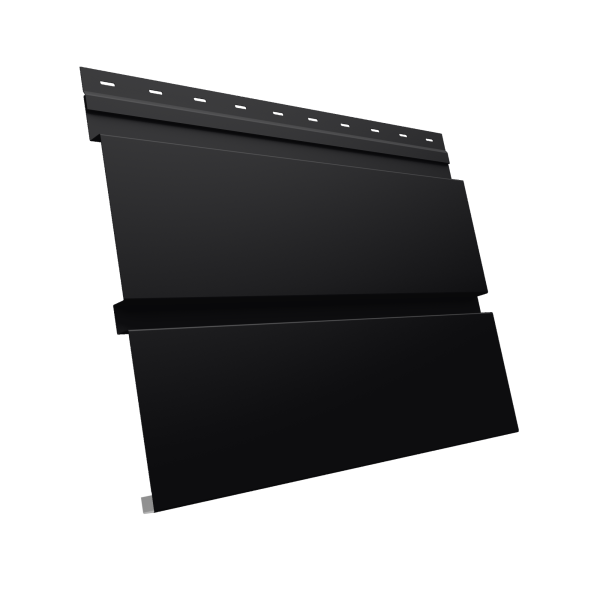 GL Софит металлический Квадро Брус, без перфорации 0.45 мм, Drap TX, RAL 9005