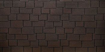 Битумная черепица, Docke, Lux, Саппоро цвет: зрелый каштан, 2.4 м² / уп.