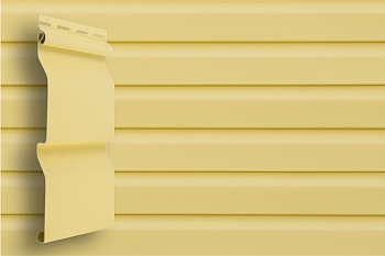 Сайдинг Grand Line, корабельная доска, L=3660 мм серия Classic Standart, цвет: золотой песок