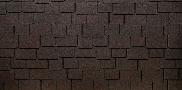 Битумная черепица, Docke, Lux, Саппоро цвет: зрелый каштан, 2.4 м² / уп.