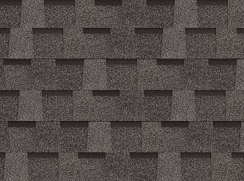 Ламинированная битумная черепица, Docke, Dragon Original цвет: титан, 2.38 м² / уп.