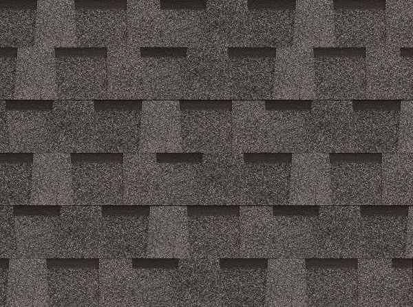 Ламинированная битумная черепица, Docke, Dragon Original цвет: титан, 2.38 м² / уп.