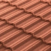 Композитная черепица Metrotile MetroClassic, 1330 х 415 мм цвет:  терракотовый