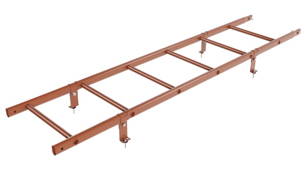 Лестница кровельная Borge, универсальная, L=1800 мм RAL 8004