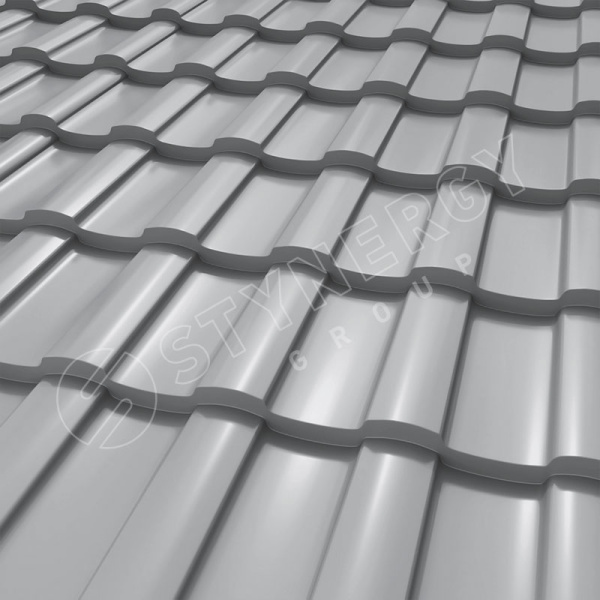 Металлочерепица Stynergy, Stella 0.5 мм, GreenCoat Pural Matt BT, RR 21