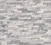 Мрамор, 3D панель из камня, 600х150 мм, Classic Cloudy Grey, 8 шт/уп
