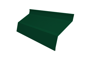 Ламель для забора жалюзи, Milan Gofr, с пленкой 0.45 мм, Drap TX, RAL 6005