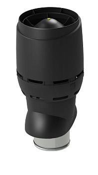 FLOW XL-вентиляционный выход Vilpe, 250/ ИЗ/ 500 мм черный