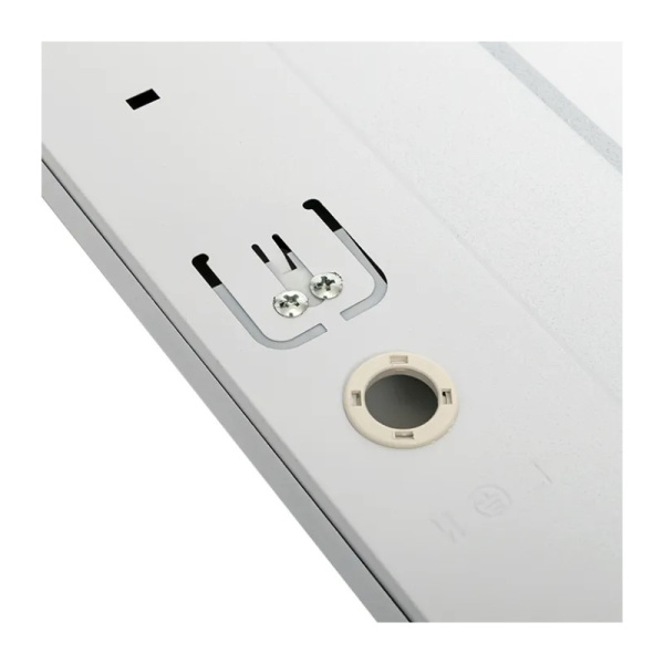 Светодиодная панель LED EKF,  модульный потолок, 595х595, opal, 6500 К, с драйвером, 36Вт корпус: белый