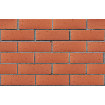 Кирпич облицовочный керамический ЛСР, 1НФ пустотелый, цвет: красный, рустик, М175, 250х120х65 мм