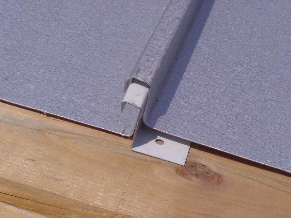 GL кляммер кровельный неподвижный нержавейка, 25 мм