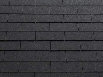 Битумная черепица, Katepal, 3Т цвет: черный, 2.4 м² / уп.