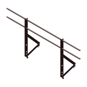 Ограждение универсальное Optima, Н=1200 мм, L=2000 мм, RAL 8017