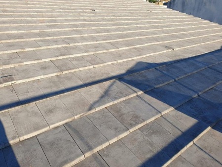 Керамическая черепица Tejas Borja TECH Flat 10, Sidney Graphite