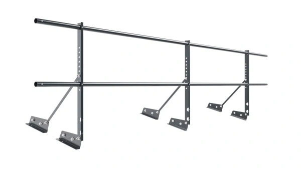 Ограждение кровельное для фальцевой кровли NewLine, H=600 мм, L= 3000 мм RAL 7016