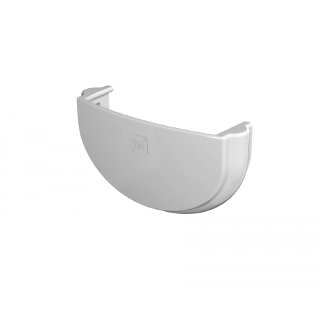 Заглушка желоба Технониколь Оптима, Ø120 х 80 мм, белый