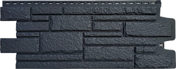 Фасадная панель Grand Line, Камелот Classic, цвет: графит