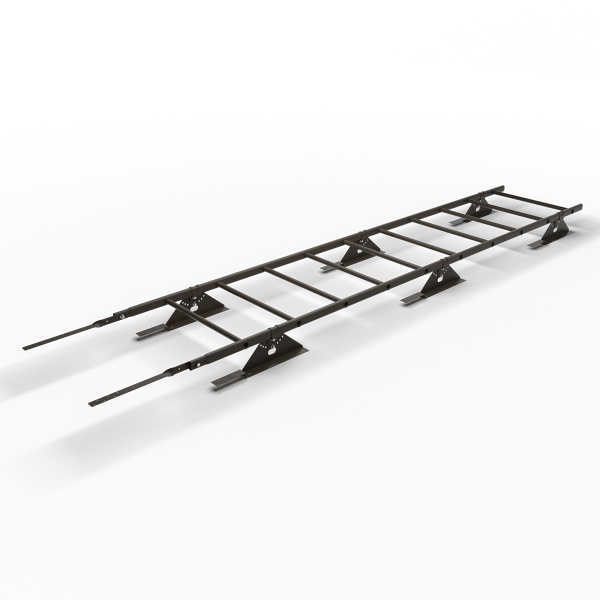 Лестница кровельная для композитной черепицы Roofsystems Prestige 400 композит, L=3000 мм RAL 8019