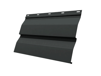 Металический сайдинг Grand Line, корабельная доска 0.5 мм, Satin Matt TX, RAL 7016