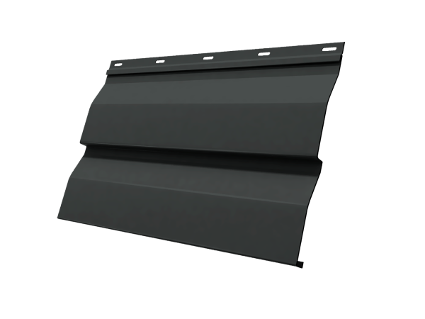 Металический сайдинг Grand Line, корабельная доска 0.45 мм, Drap, RAL 7016