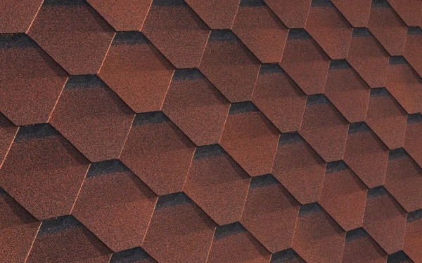 Битумная черепица Shinglas, Самба цвет: рубин, 3 м² / уп.