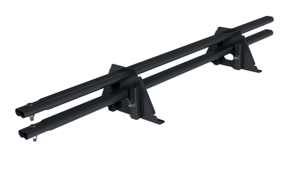 Снегозадержатель для фальцевой кровли Roofsystems Фальц-америка 2 опоры, 2 трубы, овал 45х25, L=1500 мм, RAL 7016