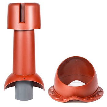 Комплект вентиляции Krovent Wave IS 110 красно-коричневый