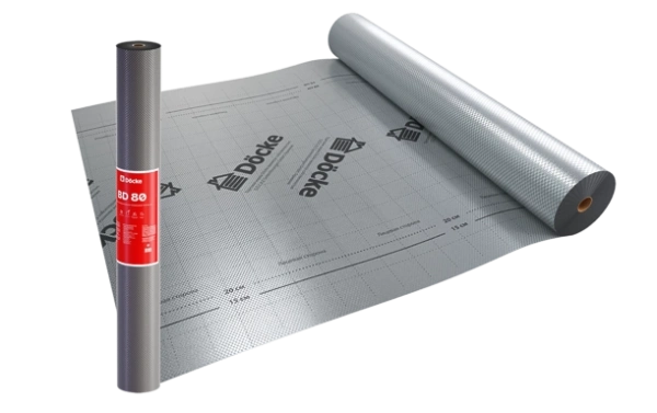 Döcke BD 80 Пароизоляционная пленка повышенной прочности 46.6х1.5 м, рулон 70 м²