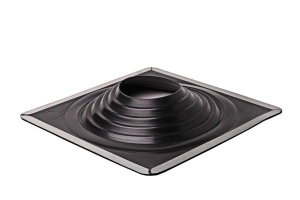 Проходной элемент Master Flash прямой №9, 254-502 мм силиконовый черный