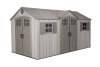 Сарай пластиковый Lifetime WoodLook 15'*8' DD, 4.57 м²