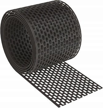 Лента вентиляционная пвх MDM GRILLE PVC, 100х5000 мм, цвет: коричневый