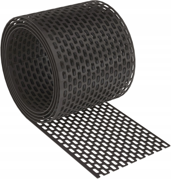 Лента вентиляционная пвх MDM GRILLE PVC, 100х5000 мм, цвет: коричневый