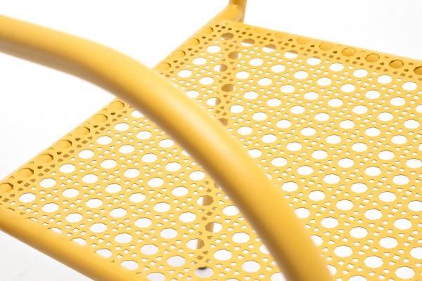 Стул стальной Посейдон цвет: желтый