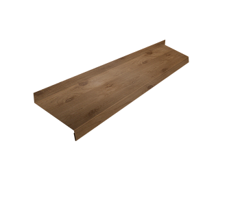 Отлив простой GL, 150 мм 0.45 мм, Print Premium, Pine Wood Fresh, L= 3000 мм