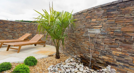 Сланец, 3D панель из камня, 550х200 мм, Country Cedar Slate