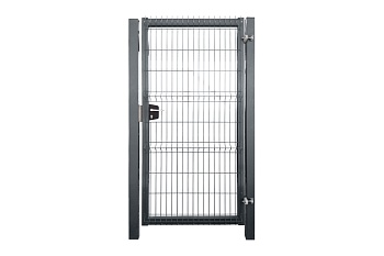 Калитка Profi Lock, 2.03 х 1.0 м, RAL 7040