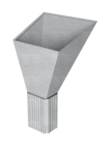 Воронка водосборная Vortex Lite, Ø 102 мм, Zn