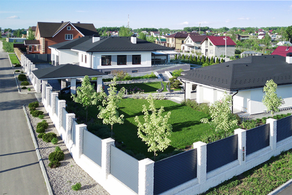 Ламель для забора жалюзи, Milan, 0.45 мм, PE-Double, RAL 7024