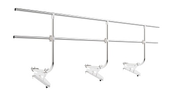 Ограждение кровельное для металлочерепицы Borge, H=900 мм, L= 3000 мм б\ц