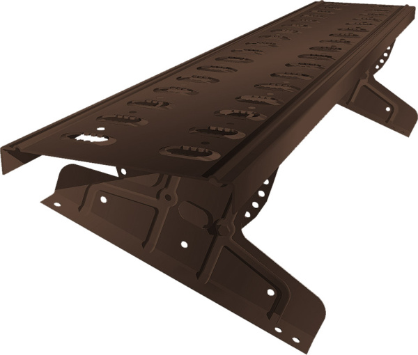 Мостик кровельный для фальцевой кровли Optima L=620 мм, RAL 8017