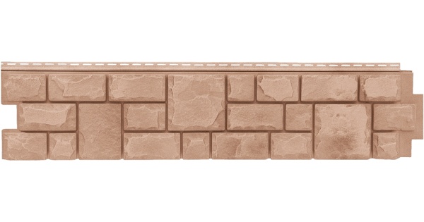 Фасадная панель Я фасад, Екатерининский камень 1322 х 294 мм Classic, цвет: янтарь