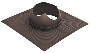 Основание для канализационной вент. трубы Krovent Base-VT 110 мм коричневый