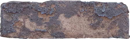 Кирпич ручной формовки Faber Jar Петровский штандарт полнотелый, цвет: коричнево-черный, под старину, М125, 215x102x65 мм